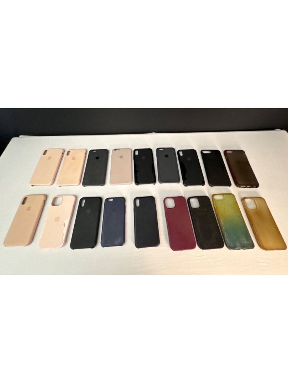 Genuine Apple iPhone Silicone Case & Unbranded Cell Phone Cases Lot 18 Leather - Picture 13 of 16